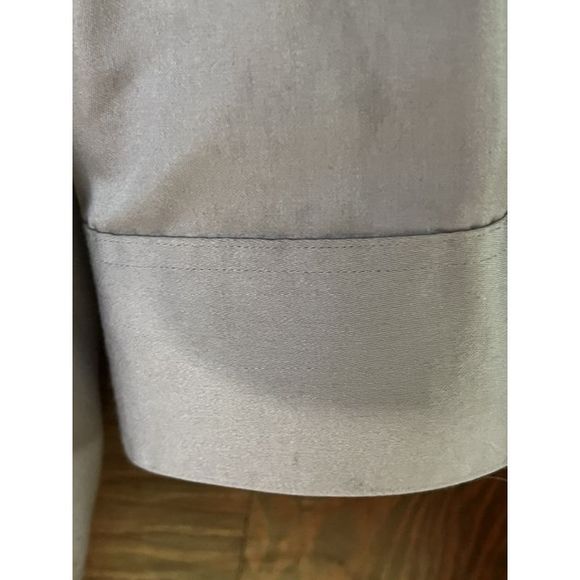 Mens Dress Shirt Light Gray - Picture 6 of 7